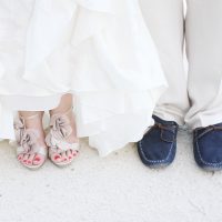 Sheila Camp Motley | South Florida Wedding Planner | Shoes in the sand